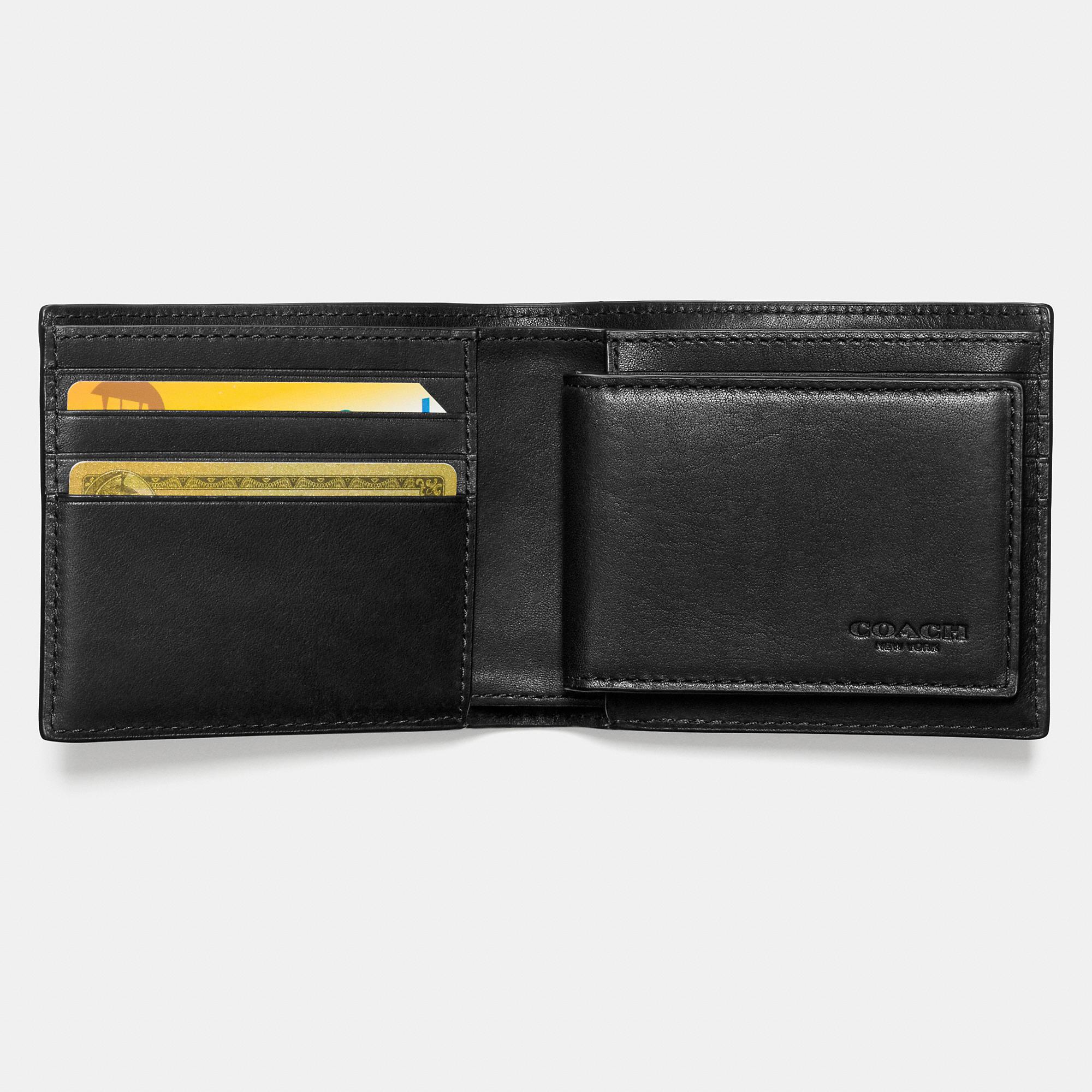 COACH 3 in 1 Wallet In Hologram Leather for Men Lyst